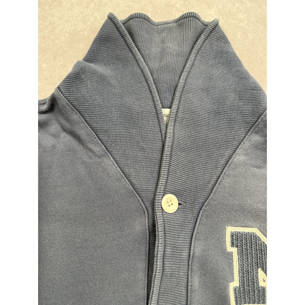 Nike Athletic Dept Jacket Mens Large Shawl Collar Button‎ Up Varsity Swoosh - Picture 5 of 14